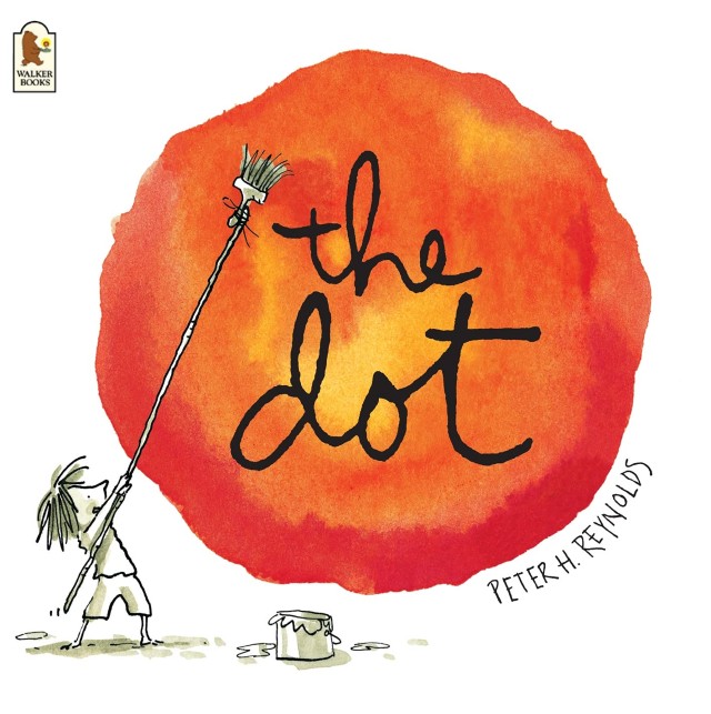 Book cover: The Dot by Peter H. Reynolds - Children's book about creativity and self-confidence